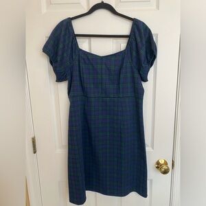 SO plaid dress XL spring/summer